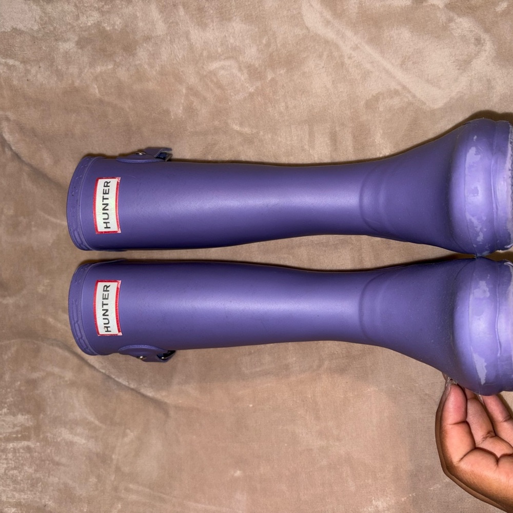 Hunter Purple Rain Boots